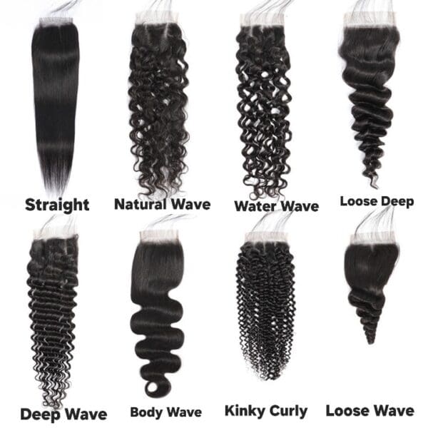 Different types of hair extensions